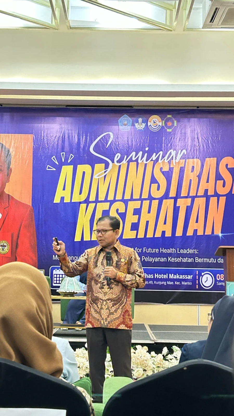Prof. Sukri Palutturi menginspirasi Generasi Prima membangun digital mindset demi pelayanan kesehatan bermutu berkelanjutan. (Foto: Dok.Pribadi).